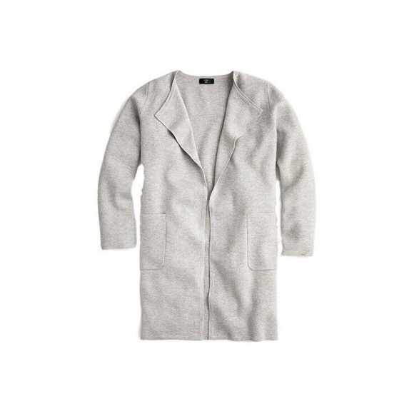 J.Crew Juliette collarless sweater-blazer Loose fit New NWT Size 3X - Picture 2 of 11